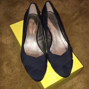 Joan&David Circa blue shoes wedges